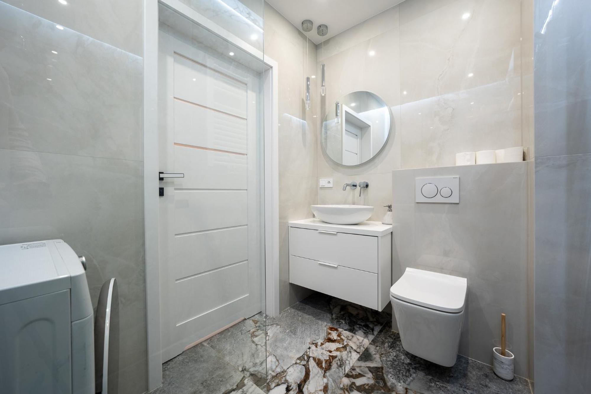 Apartament Z Wielkim Tarasem Morska 2 Rewal 50M Do Morza Extérieur photo